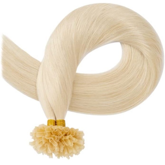 16” U Tip Hair Extensions Human Hair, Pre Bonded,50g/pack 100 strands - Picture 5 of 8